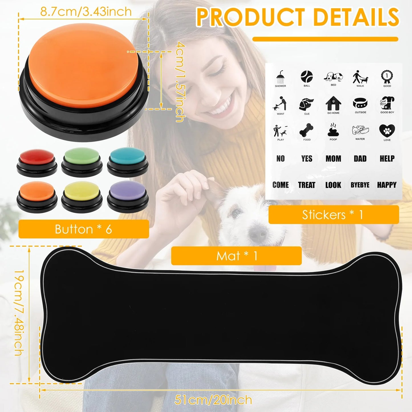 Interactive Pet Buttons