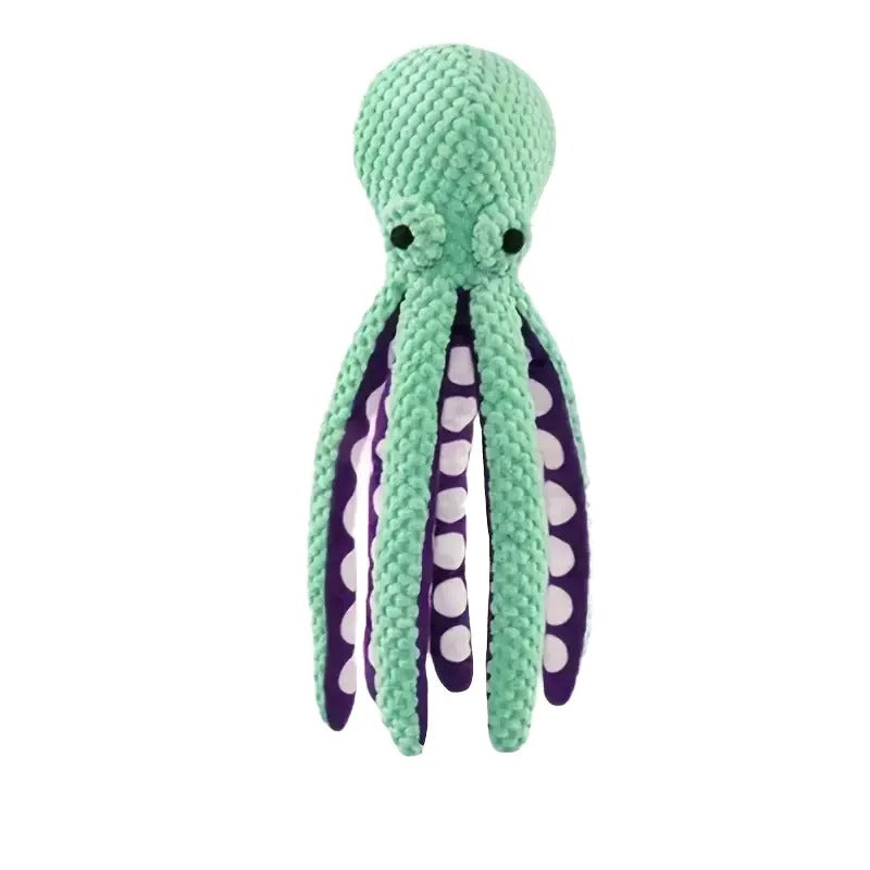 Squeaking Octopus Dog Toy