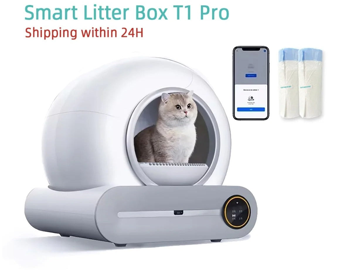 Automatic Self-Cleaning Kitty Litter Box