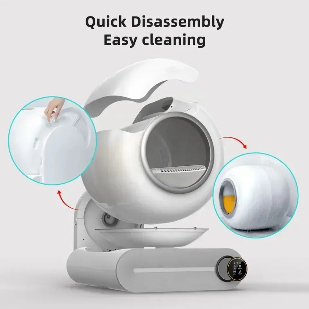 Automatic Self-Cleaning Kitty Litter Box
