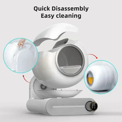 Automatic Self-Cleaning Kitty Litter Box