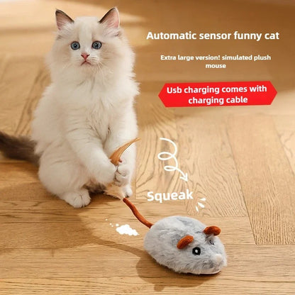 Interactive Cat Mouse Toy