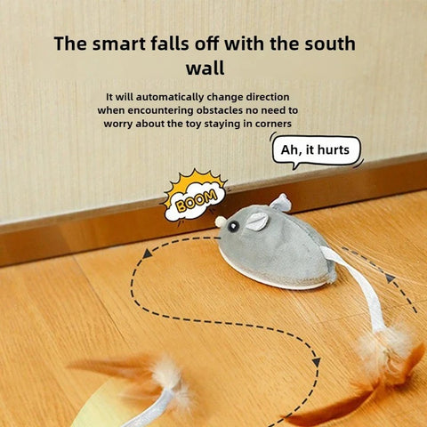 Interactive Cat Mouse Toy
