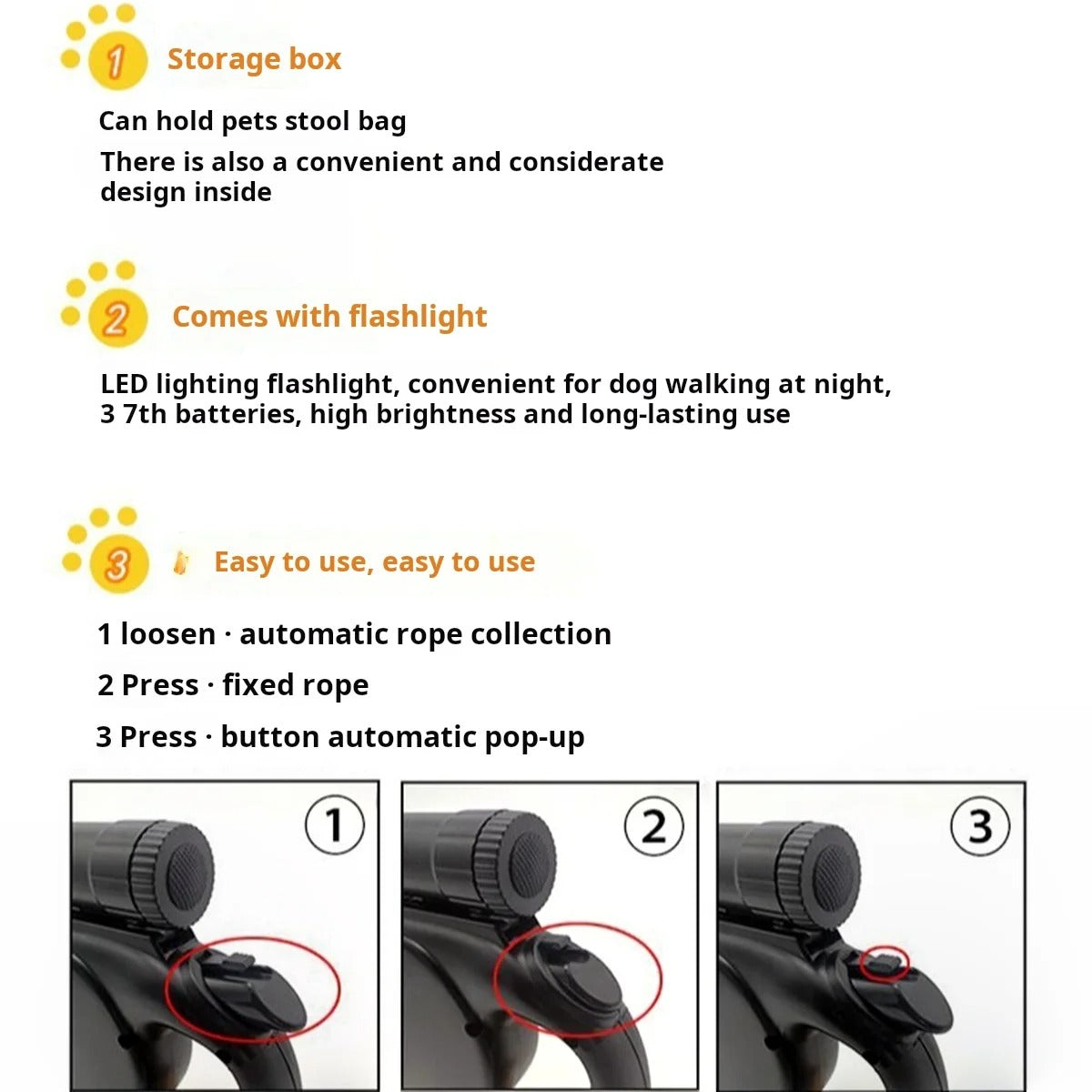 Retractable Dog Leash