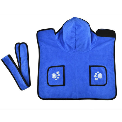 Microfiber Dog Bathrobe