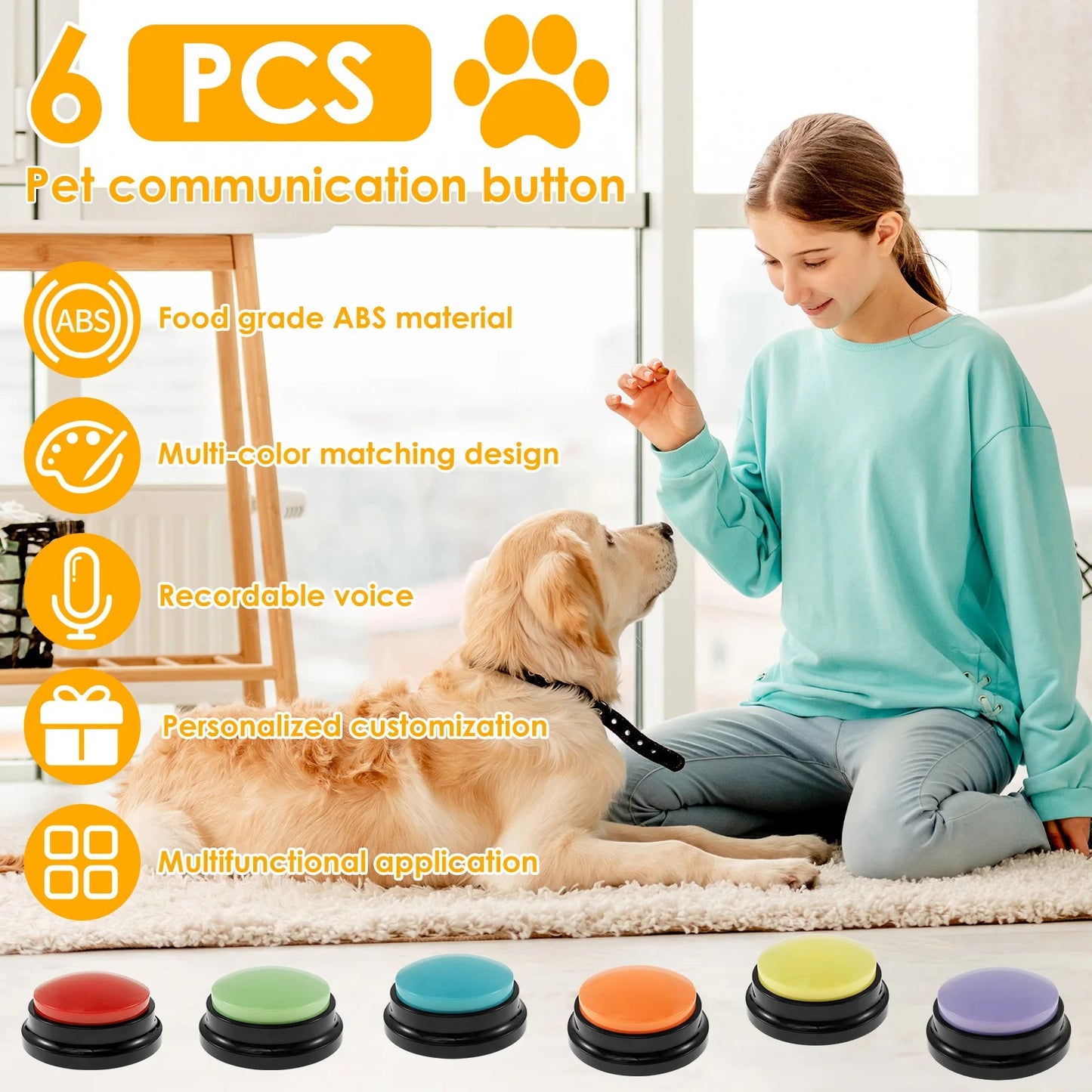 Interactive Pet Buttons