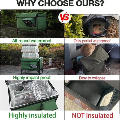 Outdoor Heated Cat Nest