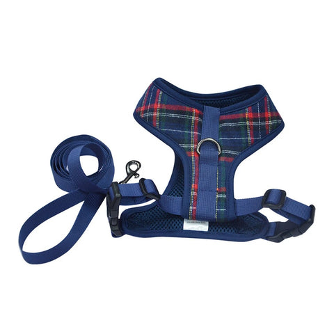 Plaid Dog Harness