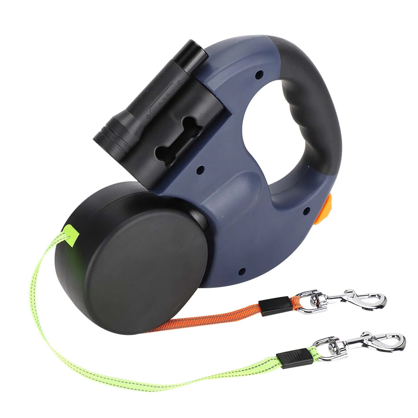Dual LED Retractable Pet Leash
