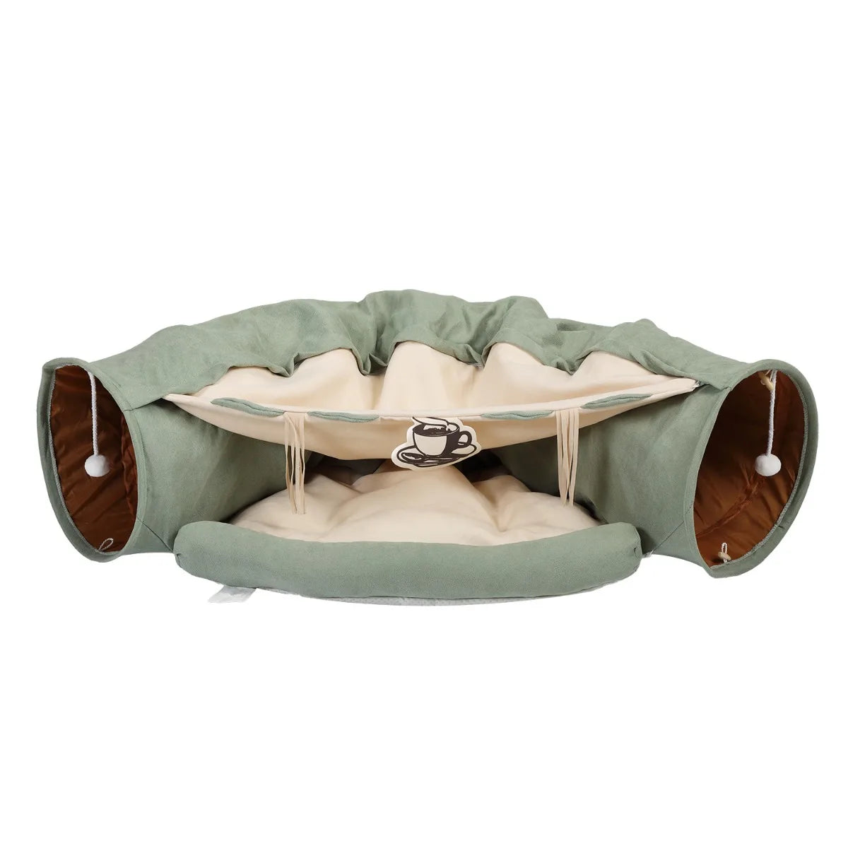 2 in 1 Cat Tunnel Bed