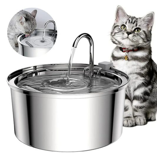 Stainless Steel Pet Water Fountain