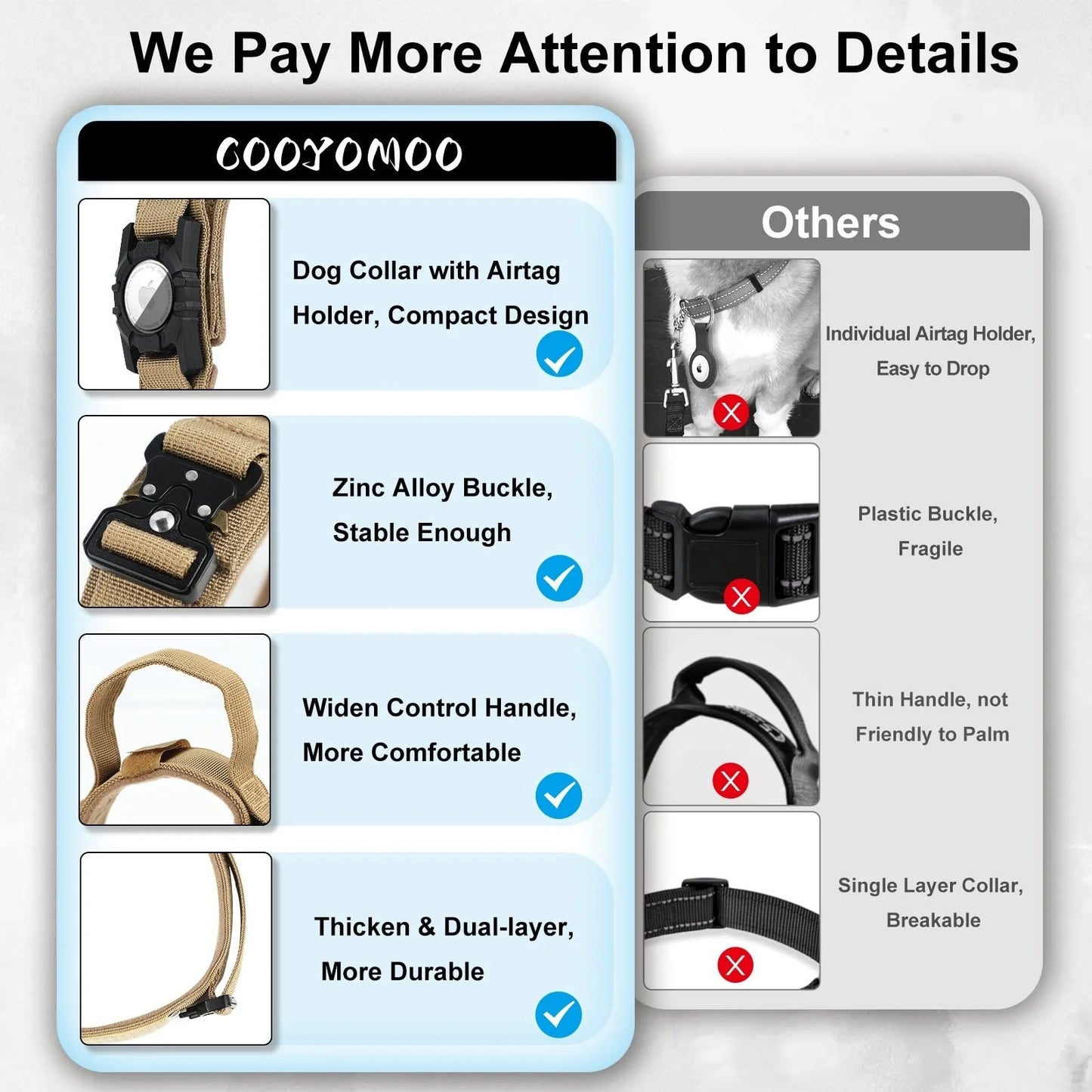 Tactical Dog Collar + Leash