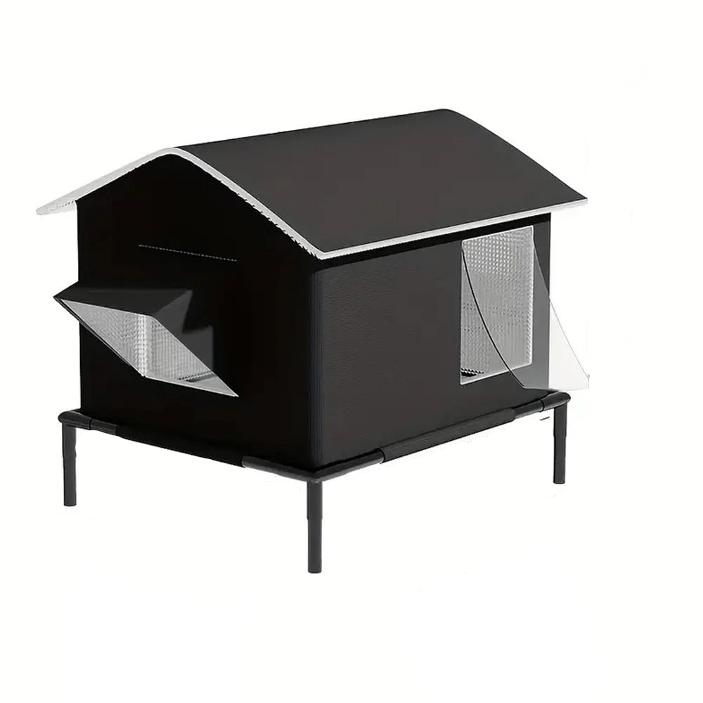Warm Outdoor Indoor Cat House