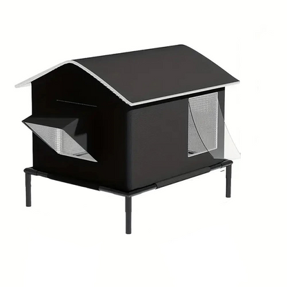 Warm Outdoor Indoor Cat House