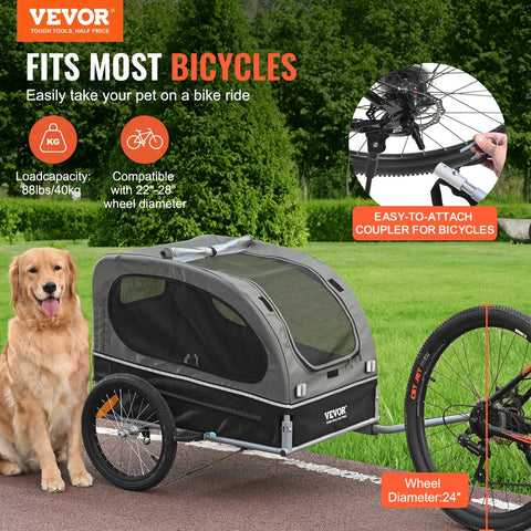 Dog Stroller Bike Trailer