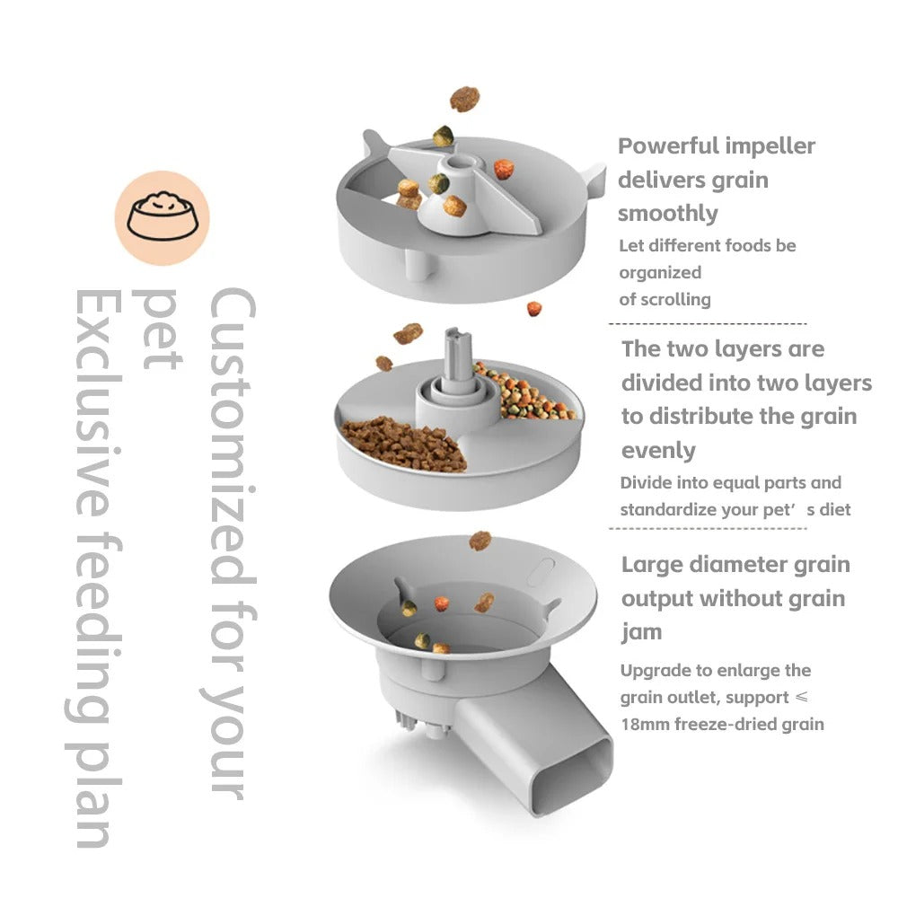 Smart WiFi Pet Feeder with Camera