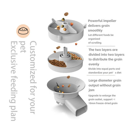 Smart WiFi Pet Feeder with Camera