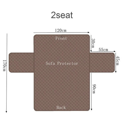 Quilted Anti-Slip Sofa Cover