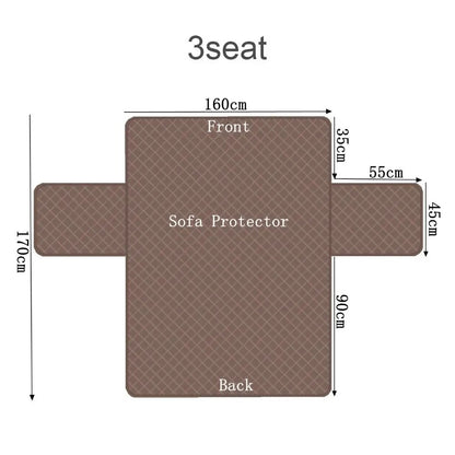 Quilted Anti-Slip Sofa Cover