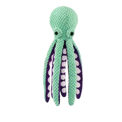 Squeaking Octopus Dog Toy